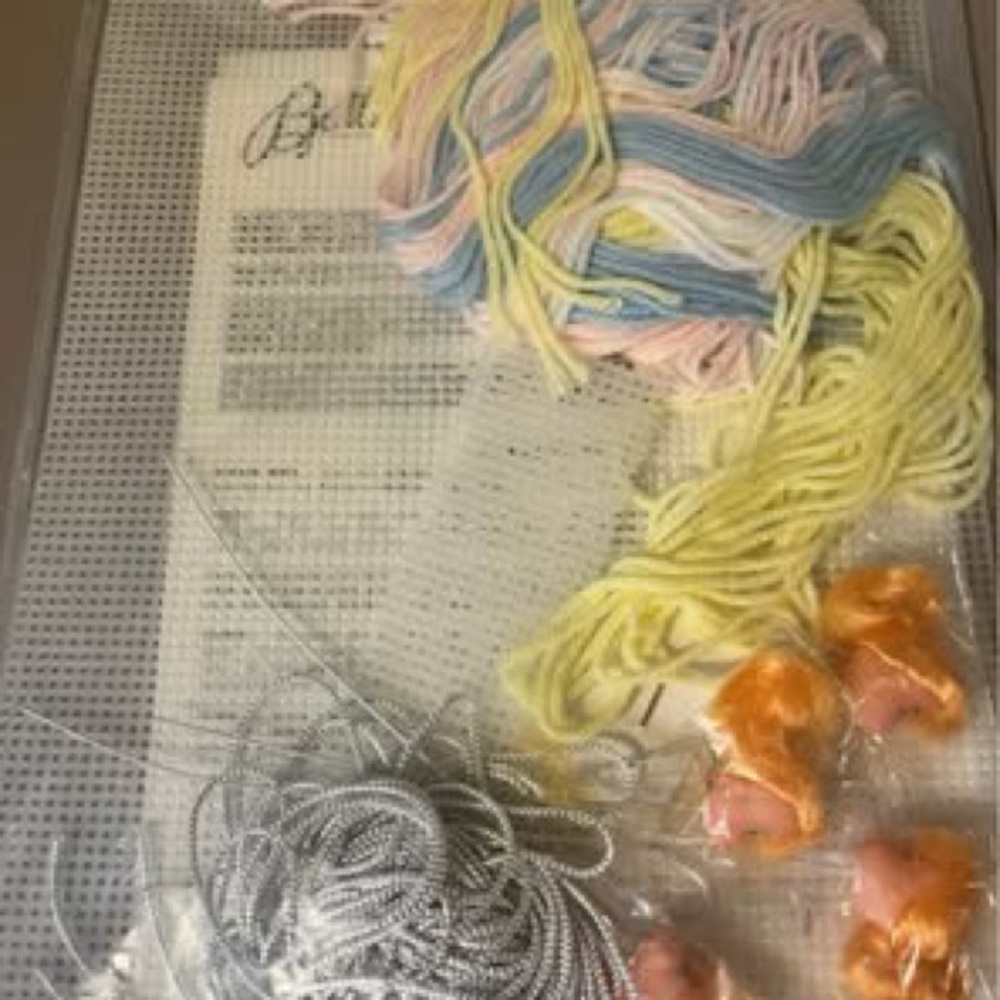 Bett’s Plastic Canvas Holiday Needle Art Craft Kits Angels Ornaments Assortment - Picture 4 of 7